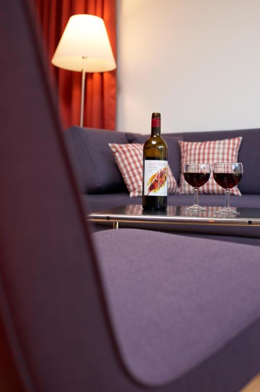 Nápoje v ubytování Hapimag Ferienwohnungen Andeer