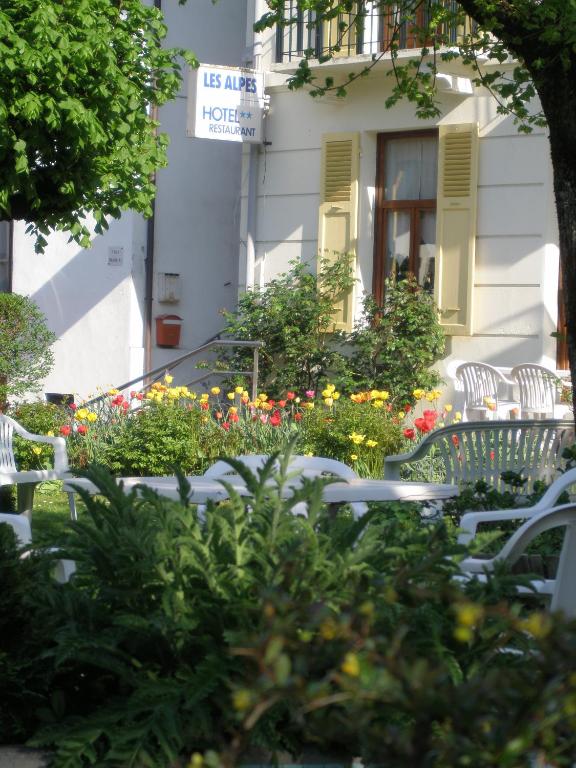 Zahrada ubytování Hotel des Alpes
