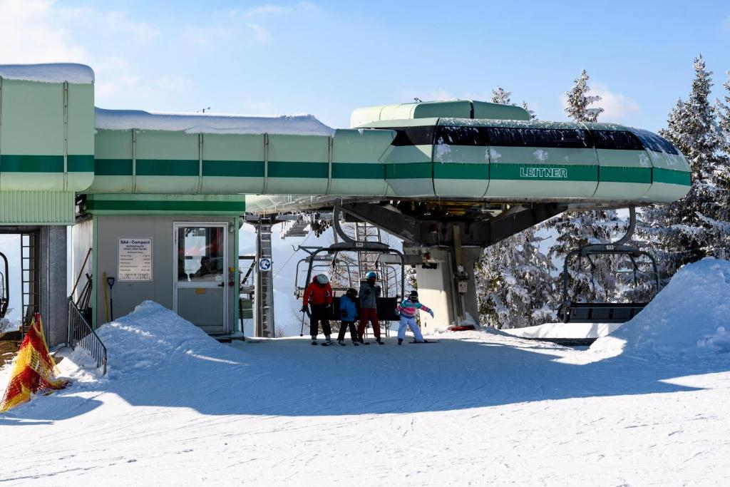 Gasthof zum Jägerwirt v zimě