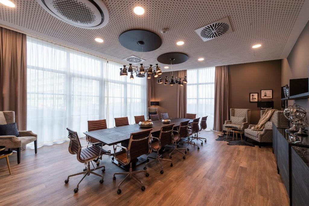 Posezení v ubytování HARBR. hotel Heilbronn