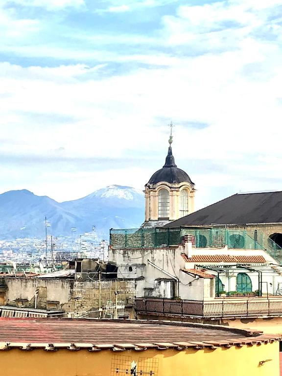 Widok na góry z tego apartamentu