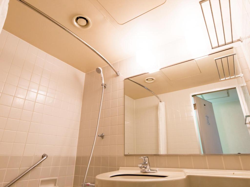 Koupelna v ubytování Hotel Claiton Shin-Osaka