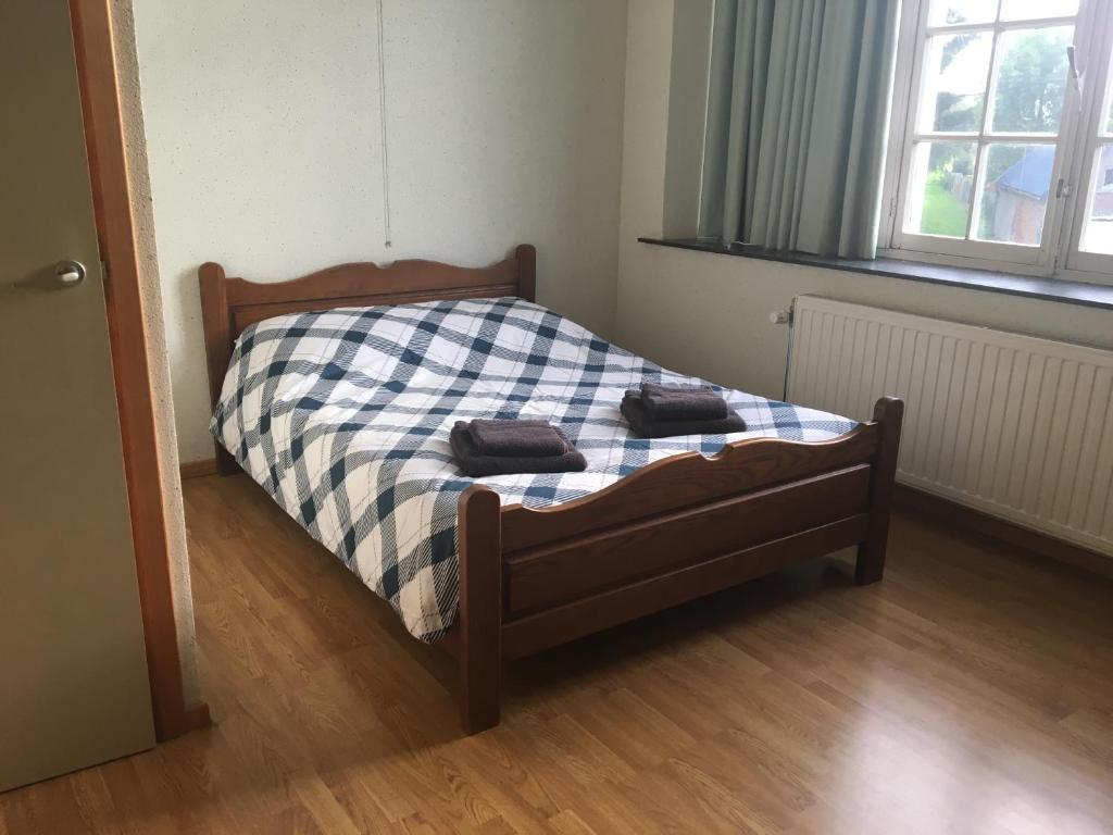 Postel nebo postele na pokoji v ubytování KLOOSTERSTRAAT40