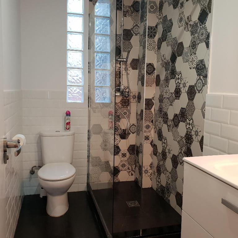 Kúpeľňa v ubytovaní Campanar Flat