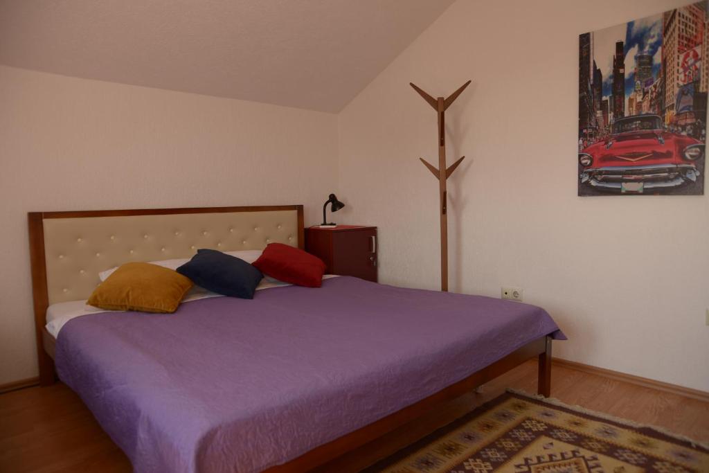 Postel nebo postele na pokoji v ubytování Hostel Tuba