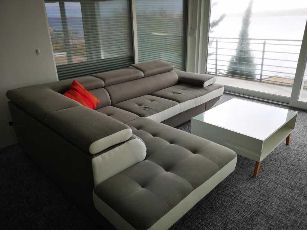 Posezení v ubytování Holiday House Maretta - Apartment No 1