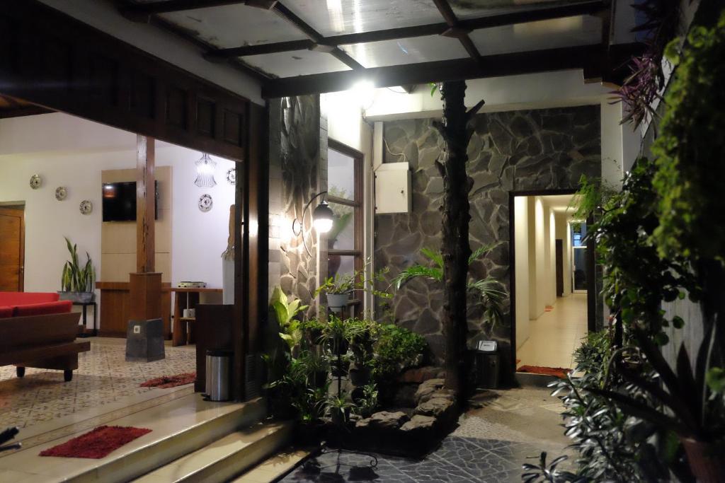 Posezení v ubytování Puri Langenarjan Guest House