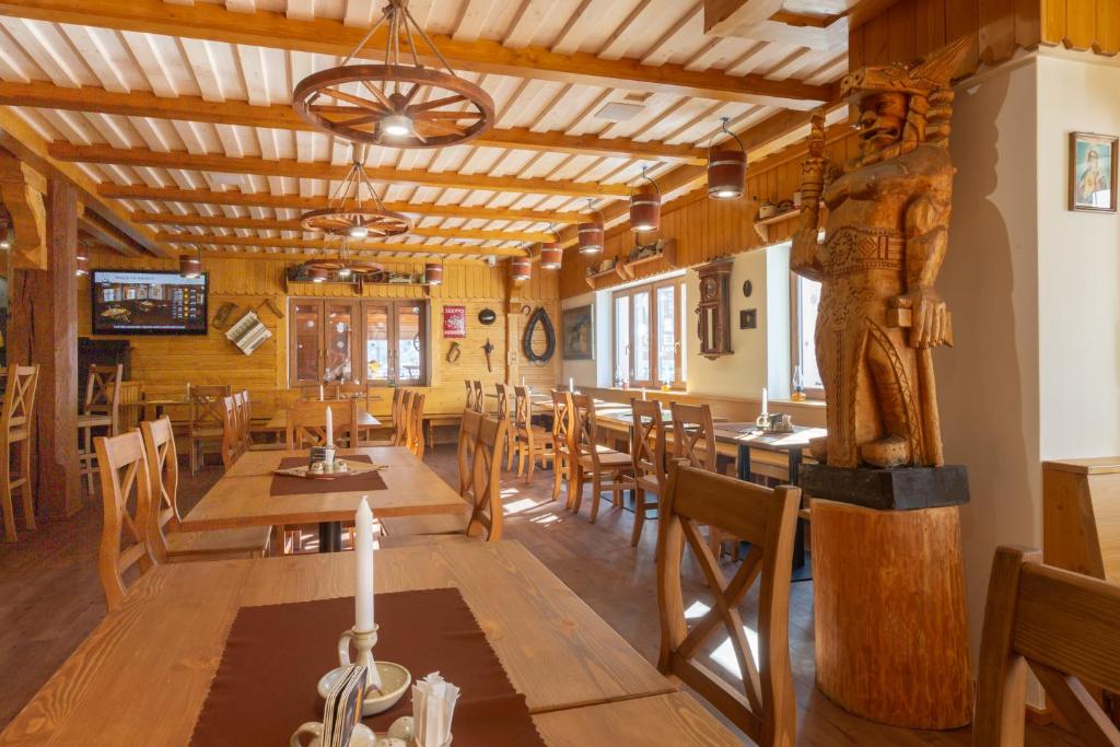 Restaurace v ubytování Relax hotel Valaška