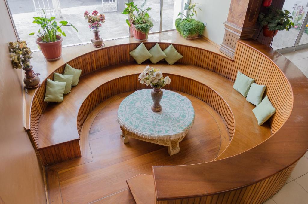 Posezení v ubytování Hotel El Altar