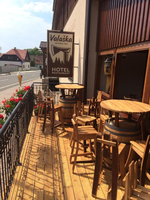 Restaurace v ubytování Relax hotel Valaška