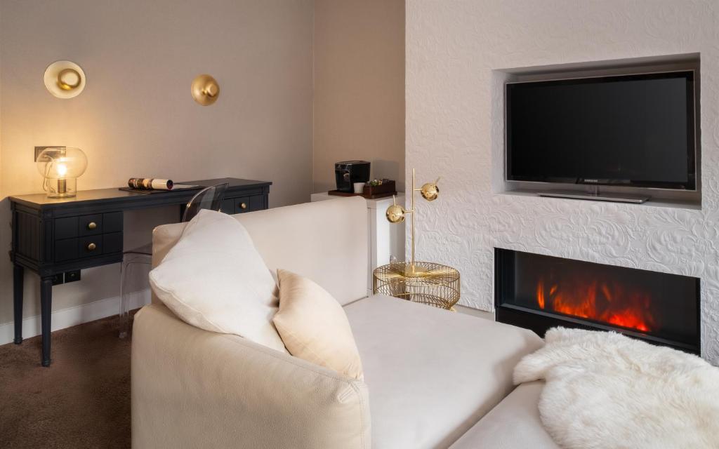 Posezení v ubytování Van der Valk Hotel Hildesheim