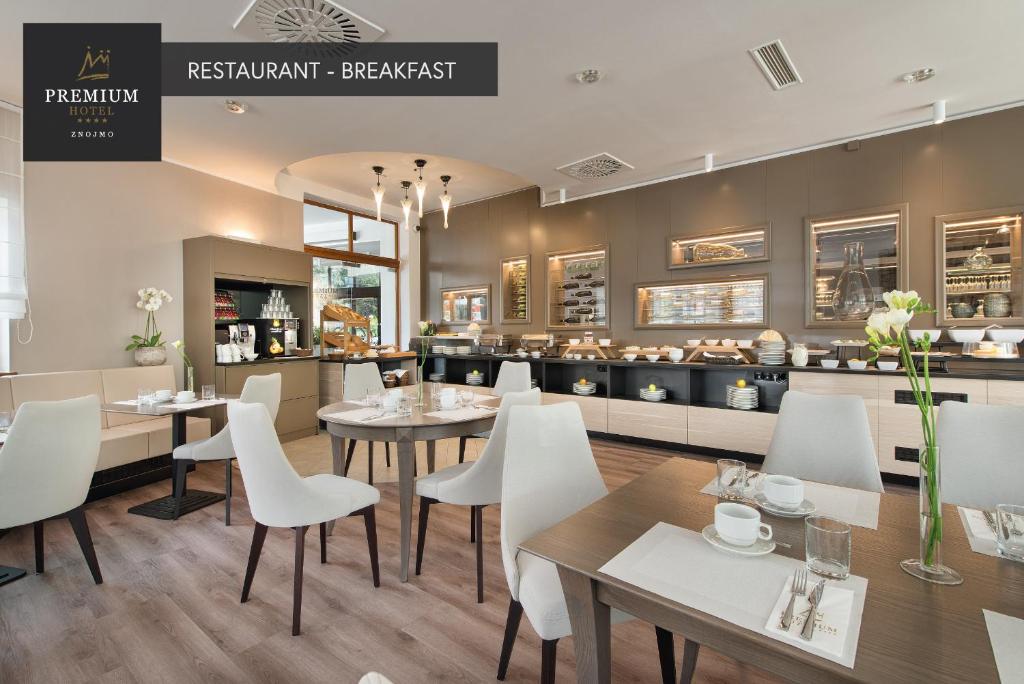 Restaurace v ubytování PREMIUM Wellness & Wine Hotel Znojmo