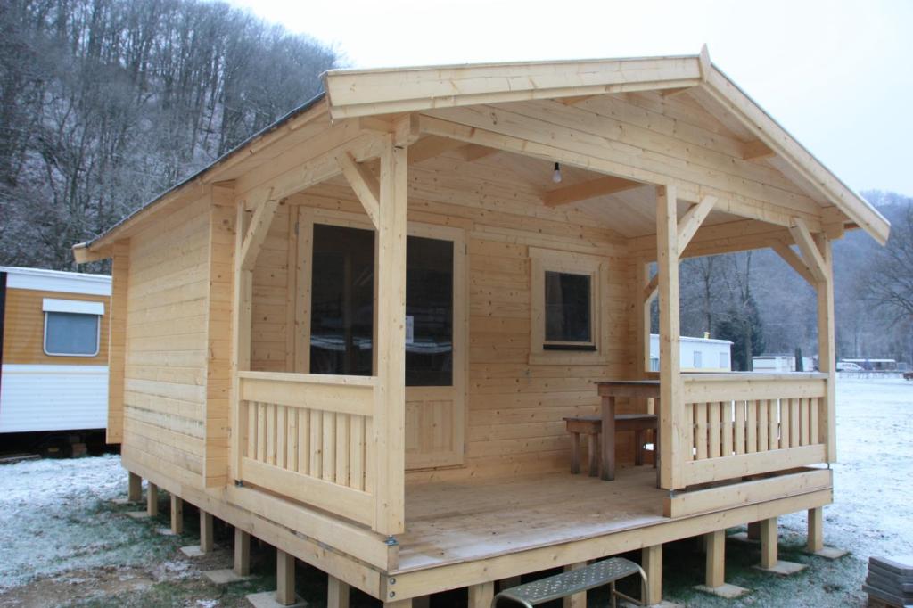 Camping Kautenbach v zimě