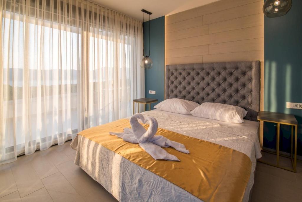 Posteľ alebo postele v izbe v ubytovaní Luxury Villa Viktorija