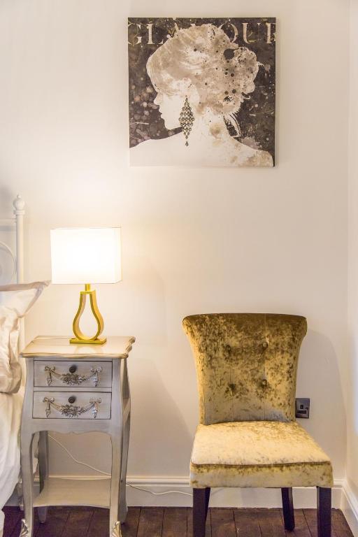 Posezení v ubytování Luxury London Apartment