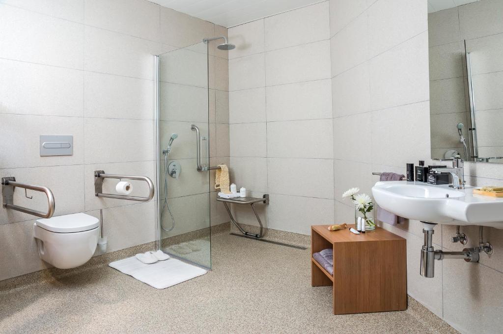 Koupelna v ubytování Eric Vökel Boutique Apartments - Atocha Suites
