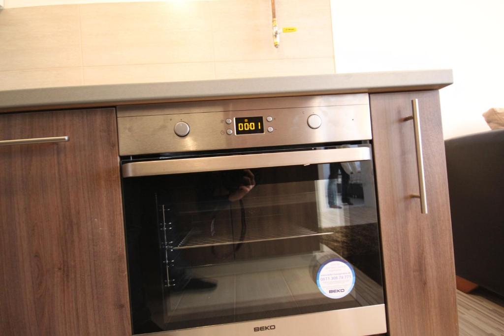 Kuchyň nebo kuchyňský kout v ubytování Sarajevo Apartments