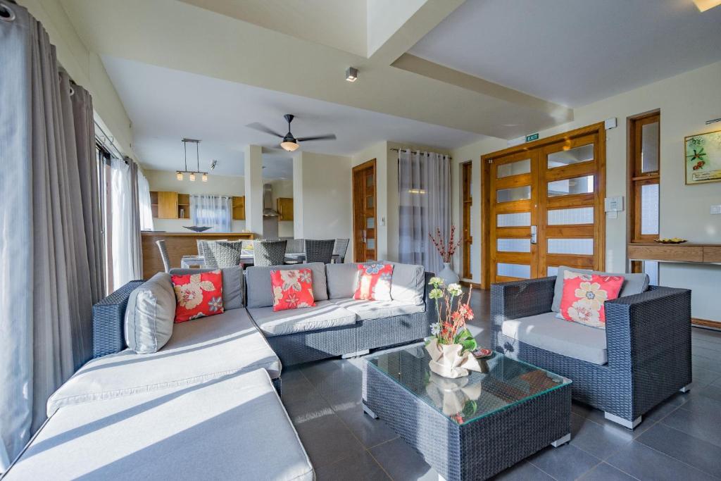 Posezení v ubytování Villasun Luxury Apartments & Villas