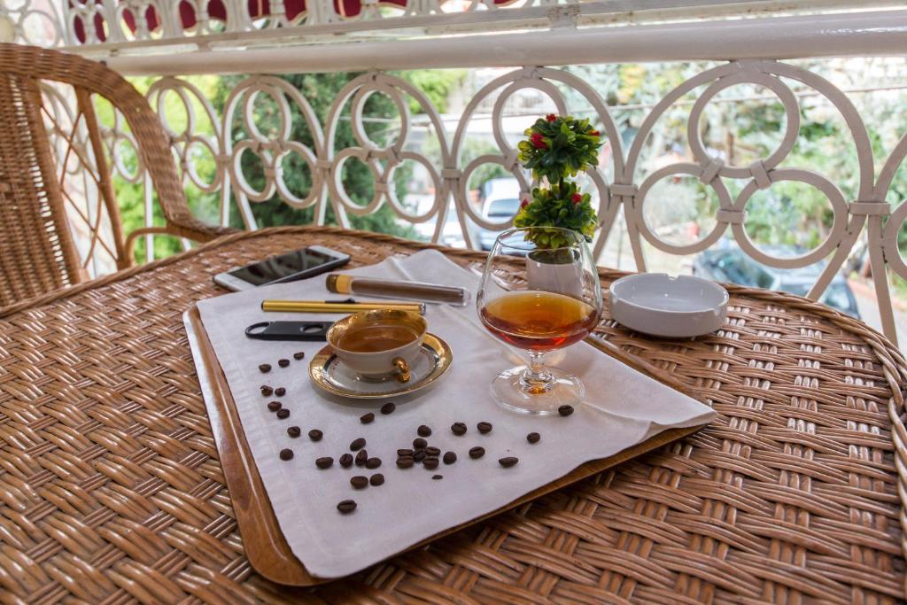 Nápoje v ubytování Hotel Baron