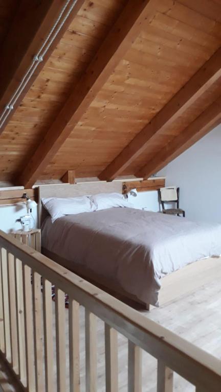 Postel nebo postele na pokoji v ubytování Casa Garrabet