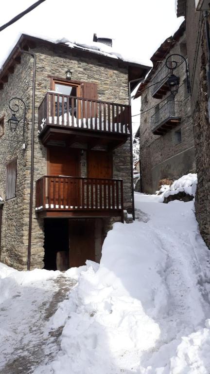 Casa Garrabet v zimě