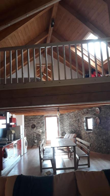Posezení v ubytování Casa Garrabet