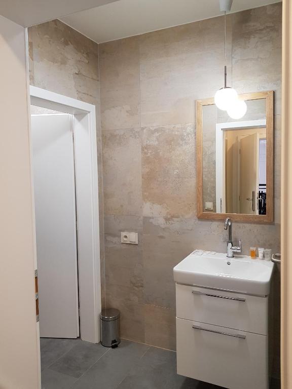 Koupelna v ubytování hotel Chmelnice
