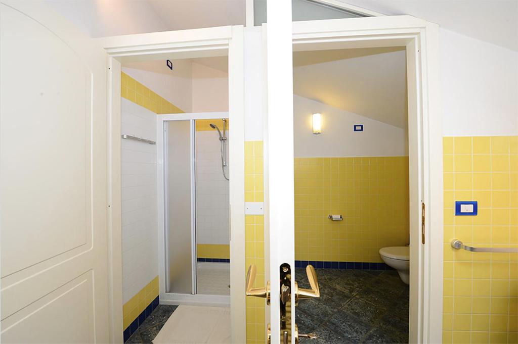 Koupelna v ubytování Rosa Tea B&B