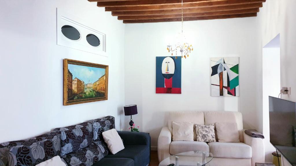 Część wypoczynkowa w obiekcie Gran Apartamento Centro Histórico