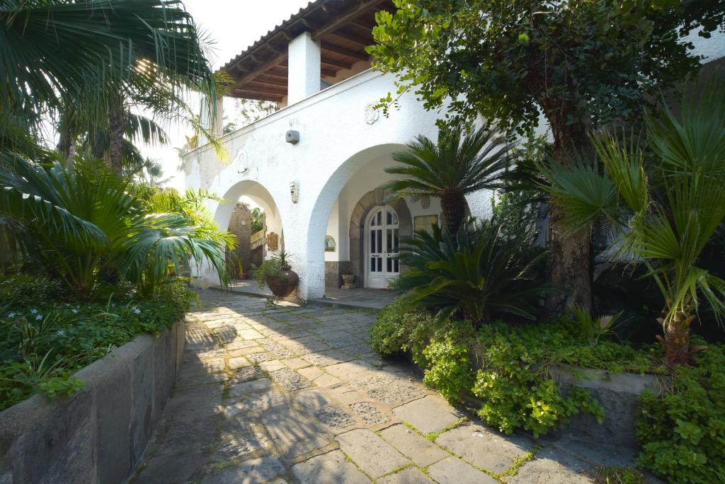 Zahrada ubytování B&B Villa Regine