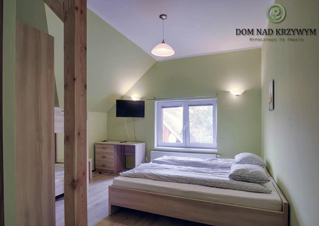 Dom nad Krzywym - prywatna plaża, 2 boiska, sauna, plac zabaw - Habitación Cuádruple Con Baño Externo Privado