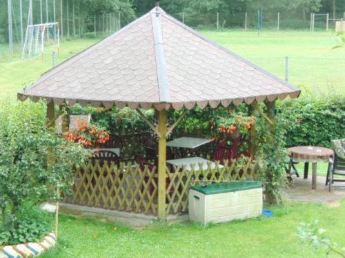 Zahrada ubytování Pension Strohbach