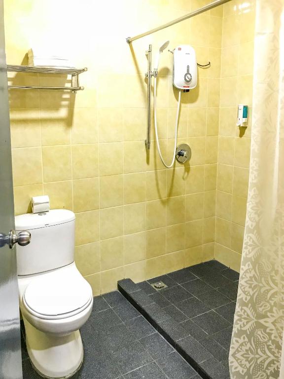 Koupelna v ubytování Pertama Lodge