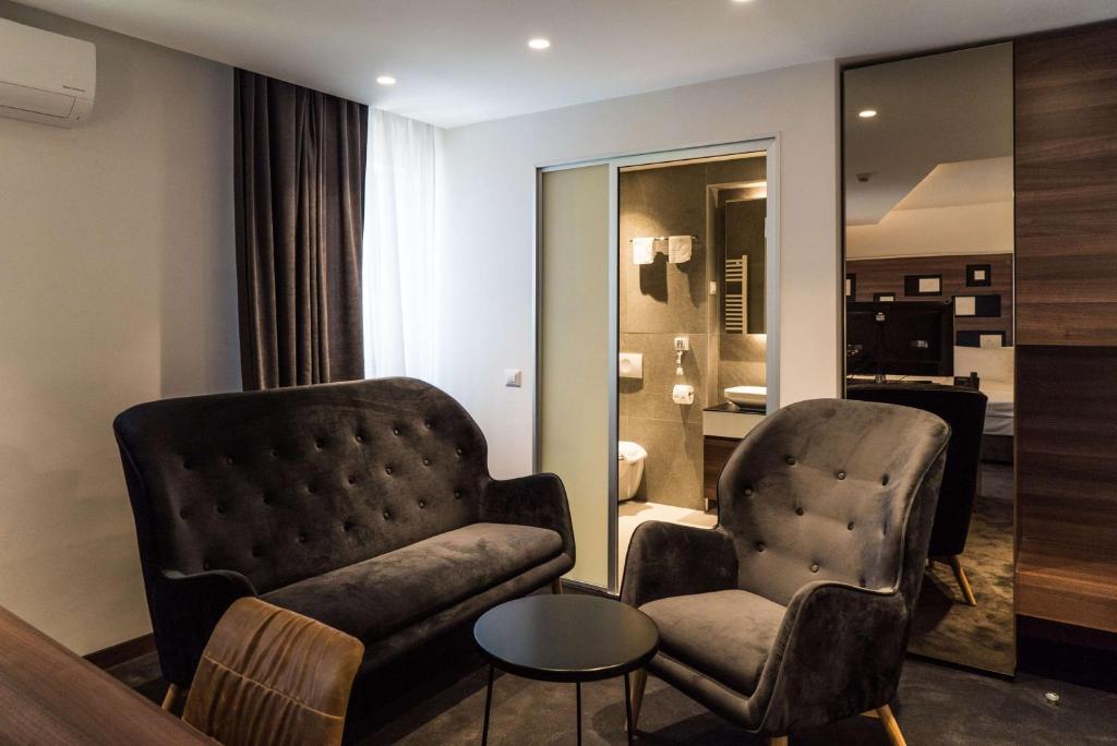 Posezení v ubytování Best Western Premier Natalija Residence