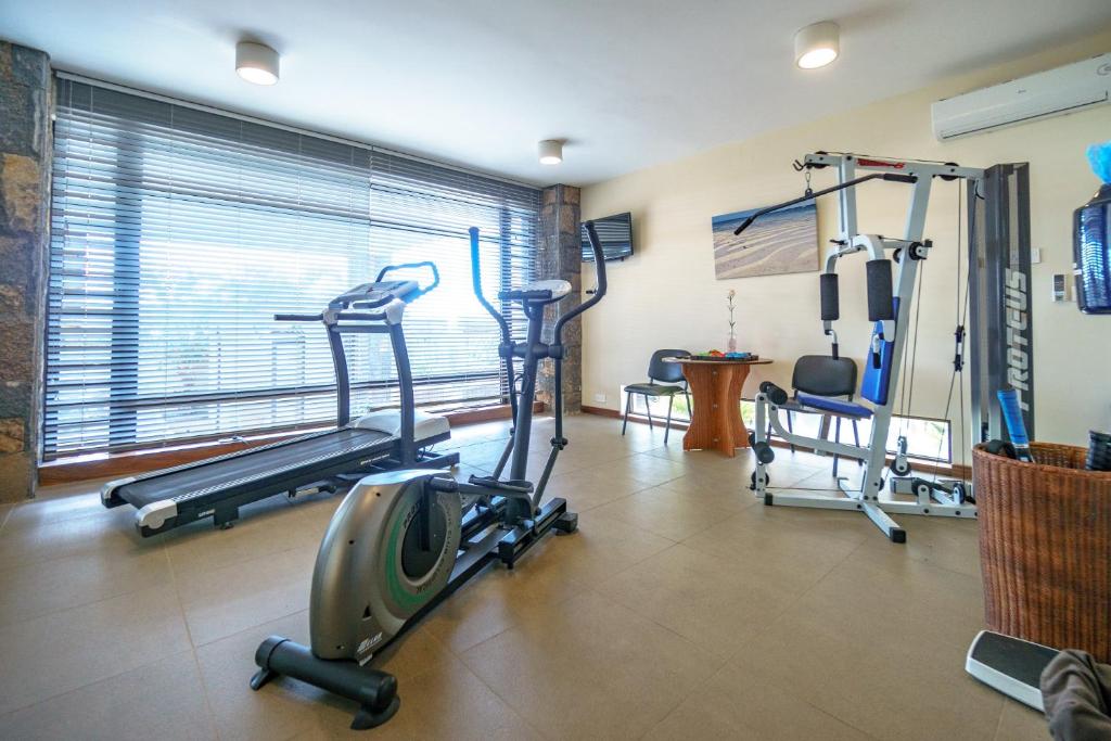 Fitness centrum a/nebo fitness zařízení v ubytování Villasun Luxury Apartments & Villas