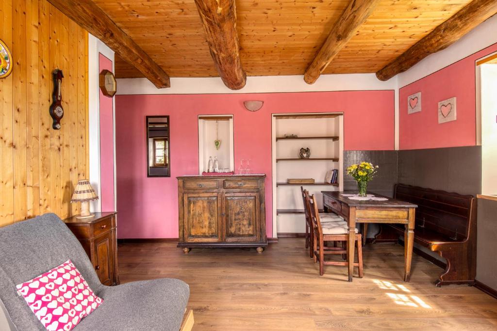 Posezení v ubytování Agriturismo Da Attilio