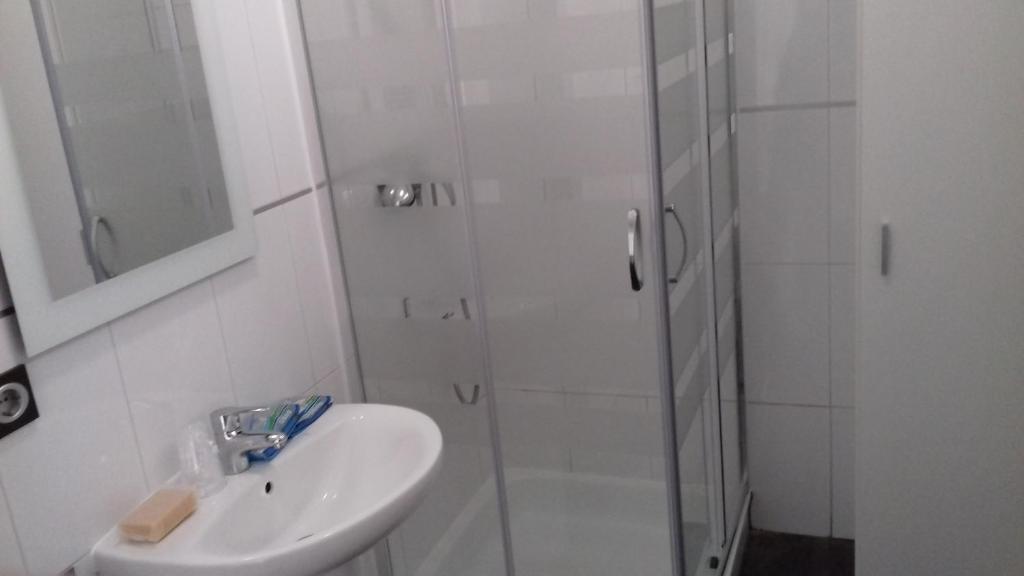 Koupelna v ubytování Apartamentos Turísticos Los Ángeles