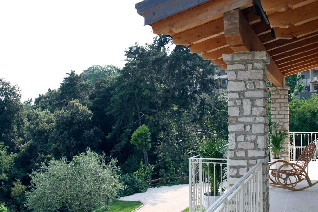 Balkon lub taras w obiekcie Villa degli Ulivi