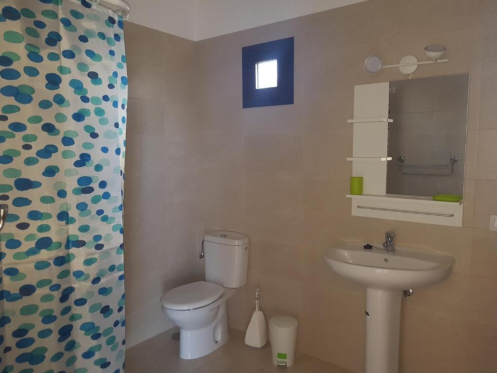 Koupelna v ubytování Villa Santana