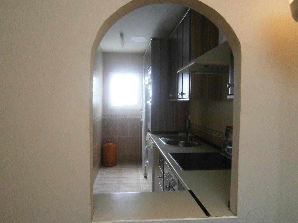Kuchyňa alebo kuchynka v ubytovaní Apartamento Entre el Falla y la Caleta
