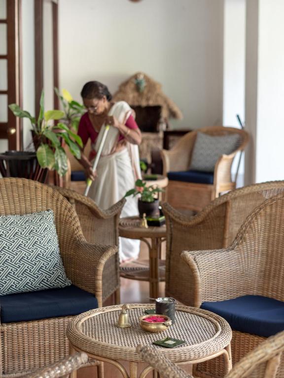 Posezení v ubytování Le Colonial 1506 - Exclusive Luxury Hideaway