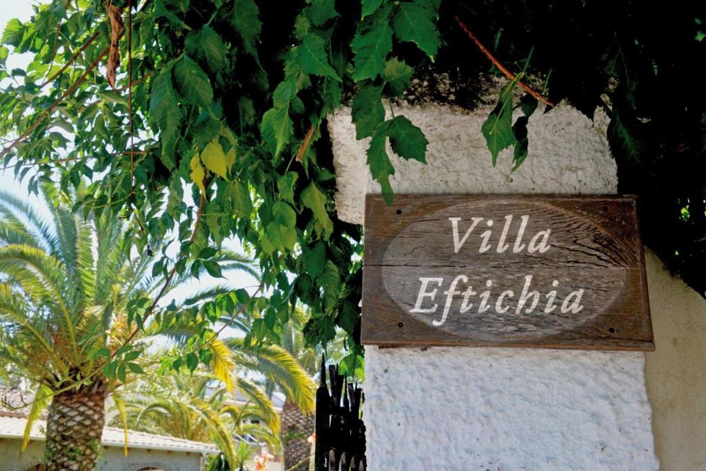 Certifikát, hodnocení, plakát nebo jiný dokument vystavený v ubytování Villa Eftichia Hotel Apartments & Studios