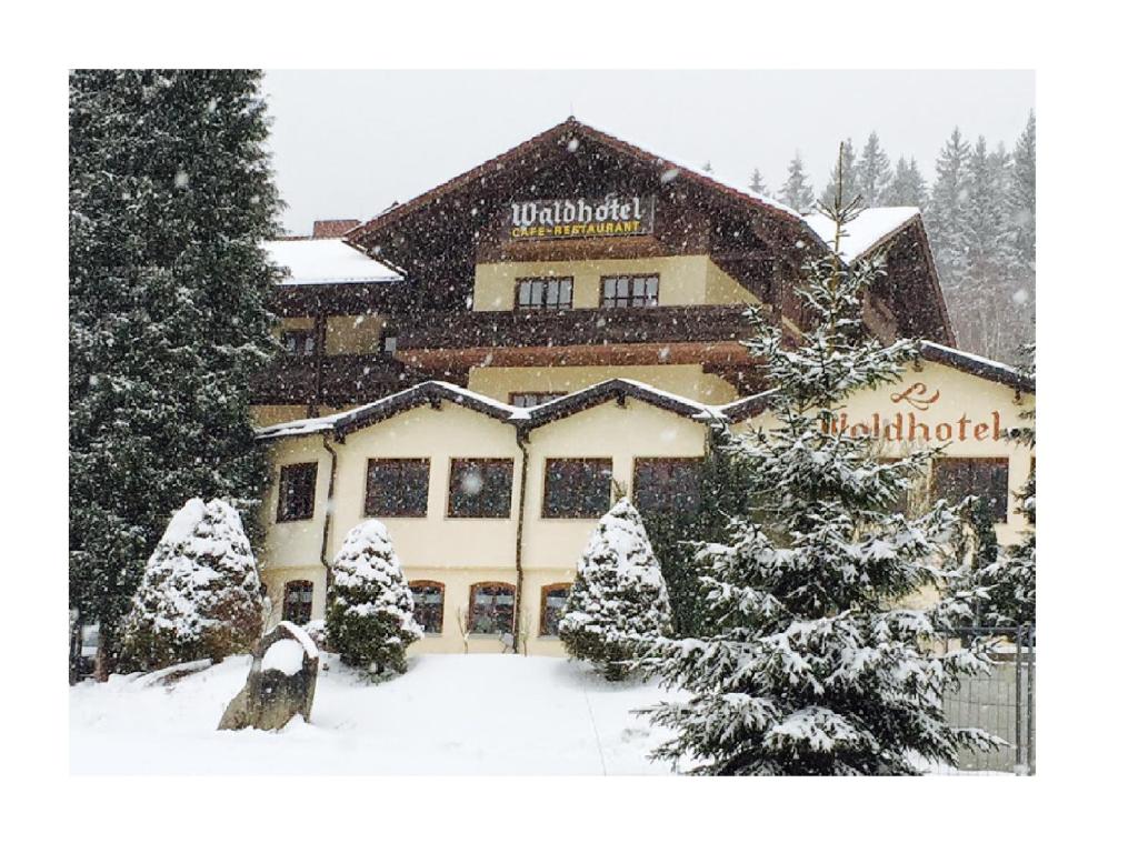 Waldhotel Seebachschleife v zimě