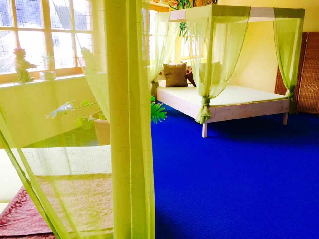 Postel nebo postele na pokoji v ubytování Waldhotel Seebachschleife