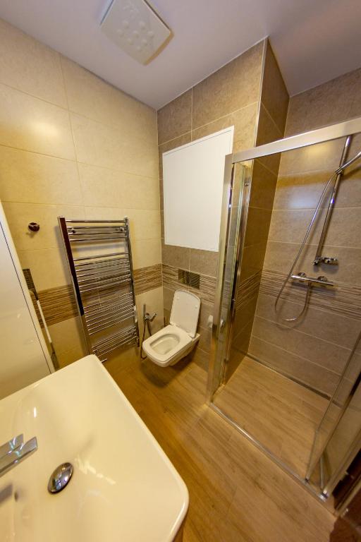 A bathroom at Apartmány Tatry