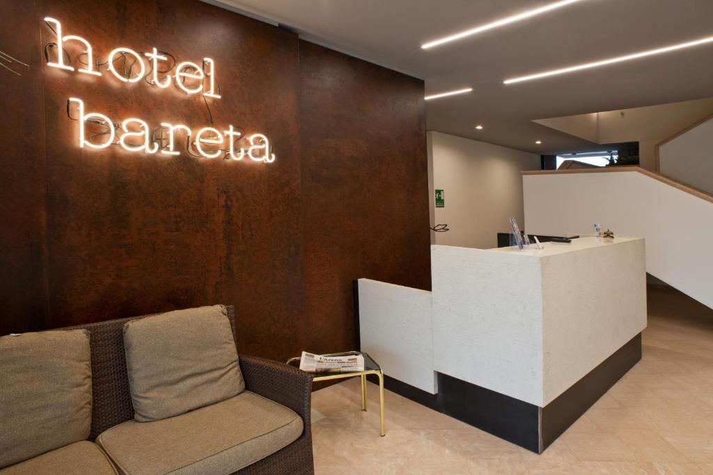 Posezení v ubytování Hotel Bareta