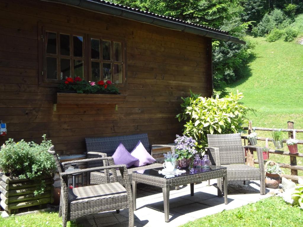 Zahrada ubytování Haus Bichl