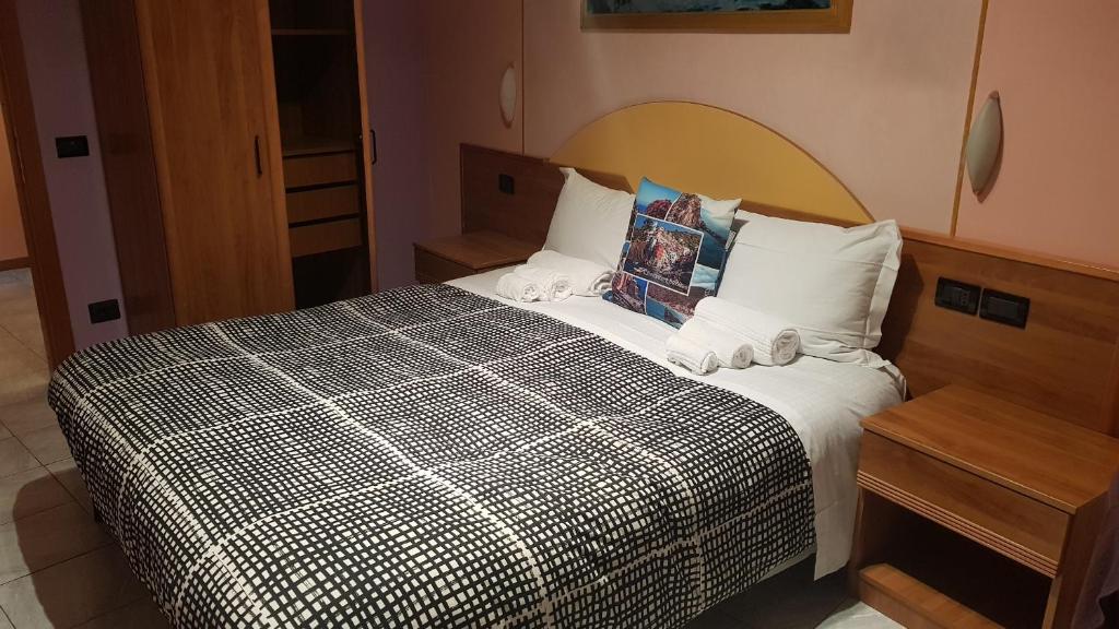 Posteľ alebo postele v izbe v ubytovaní Locanda Dalla Compagnia