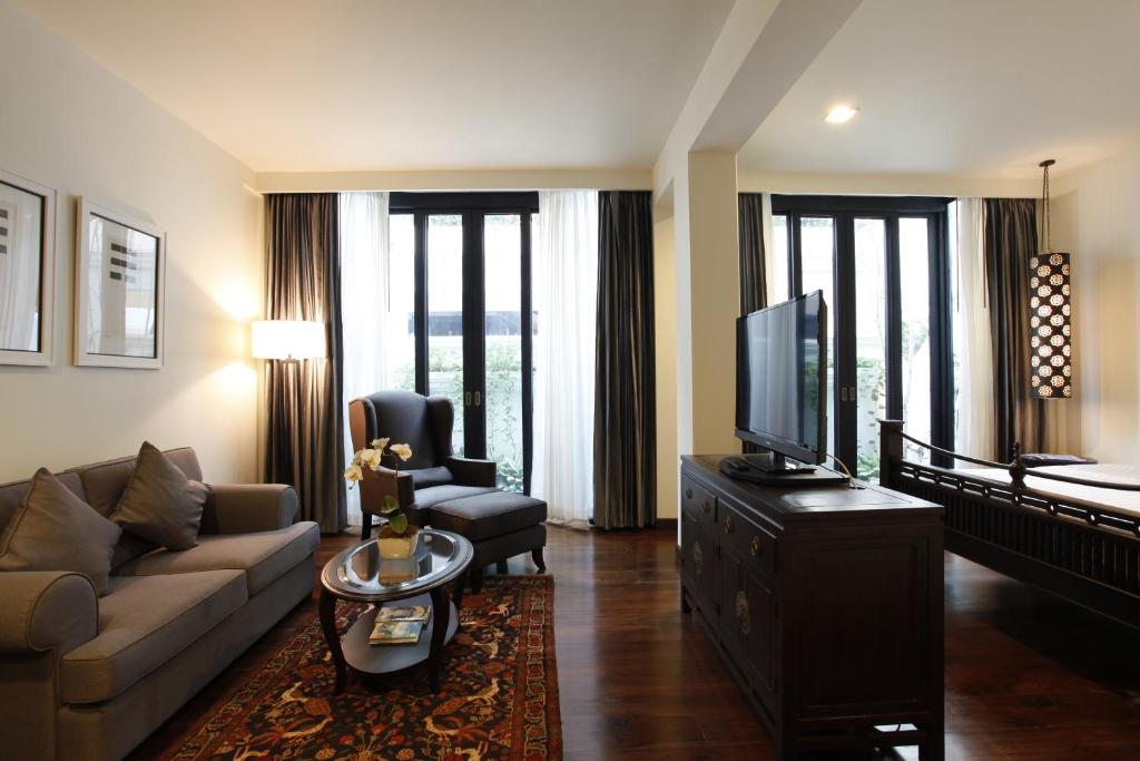 Posezení v ubytování Makka Hotel