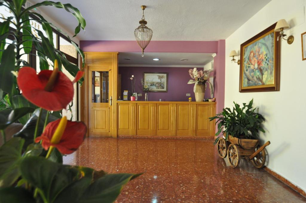 Vstupní hala nebo recepce v ubytování Hotel Goya